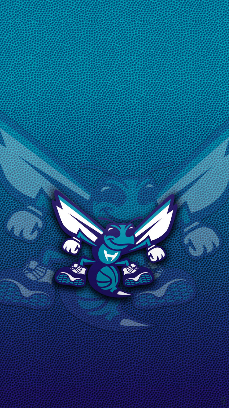 Charlotte Hornets In Blue Wallpaper