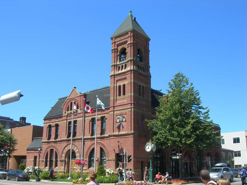 Charlottetown Historic City Hall Building Wallpaper