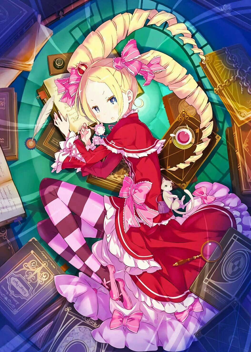 Charming Beatrice From Re Zero Anime Wallpaper