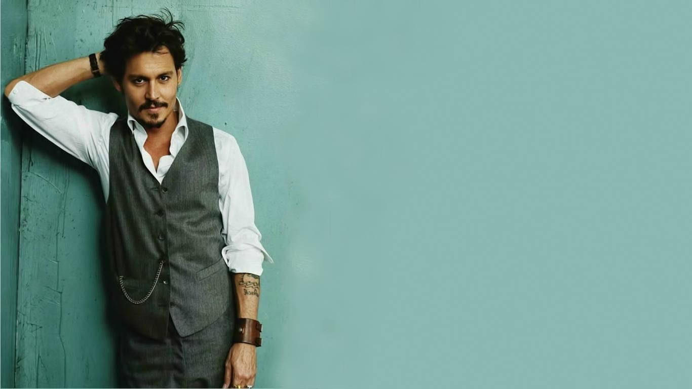 Charming Johnny Depp Wallpaper