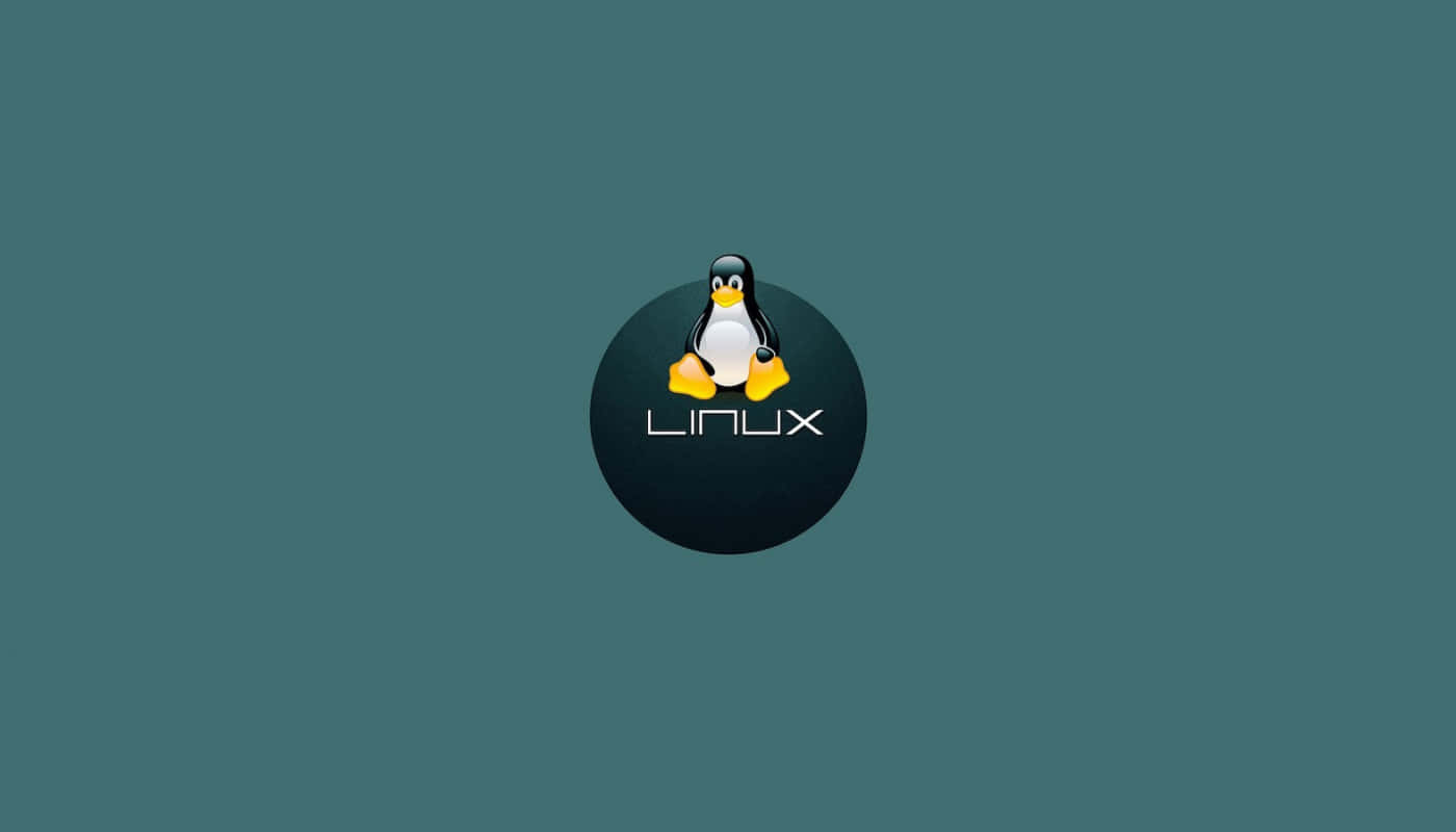 Charming Penguin Tux Linux Mascot Wallpaper