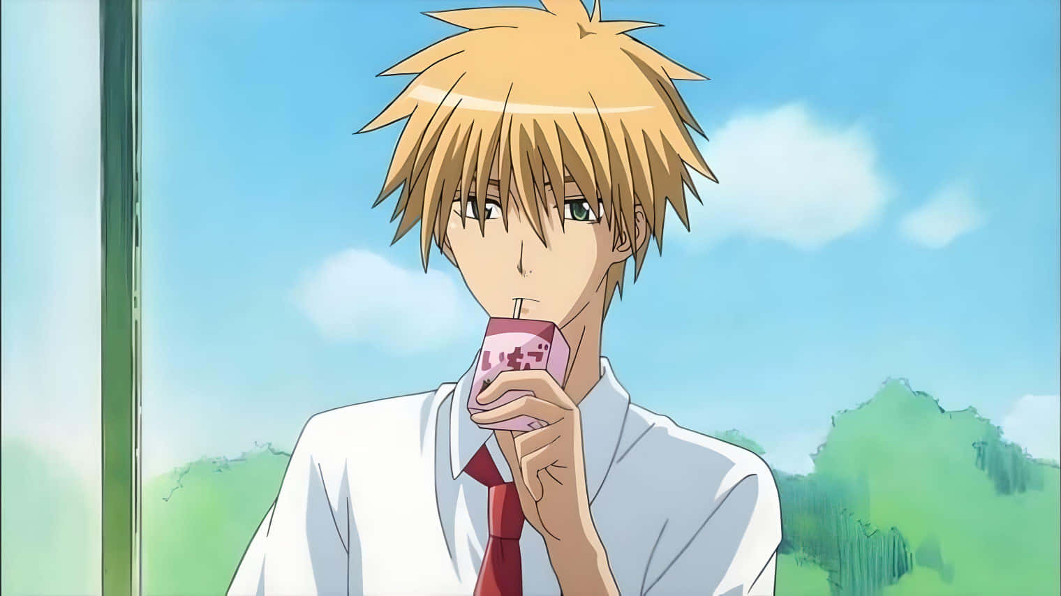 Charming Takumi Usui Anime Portrait Wallpaper