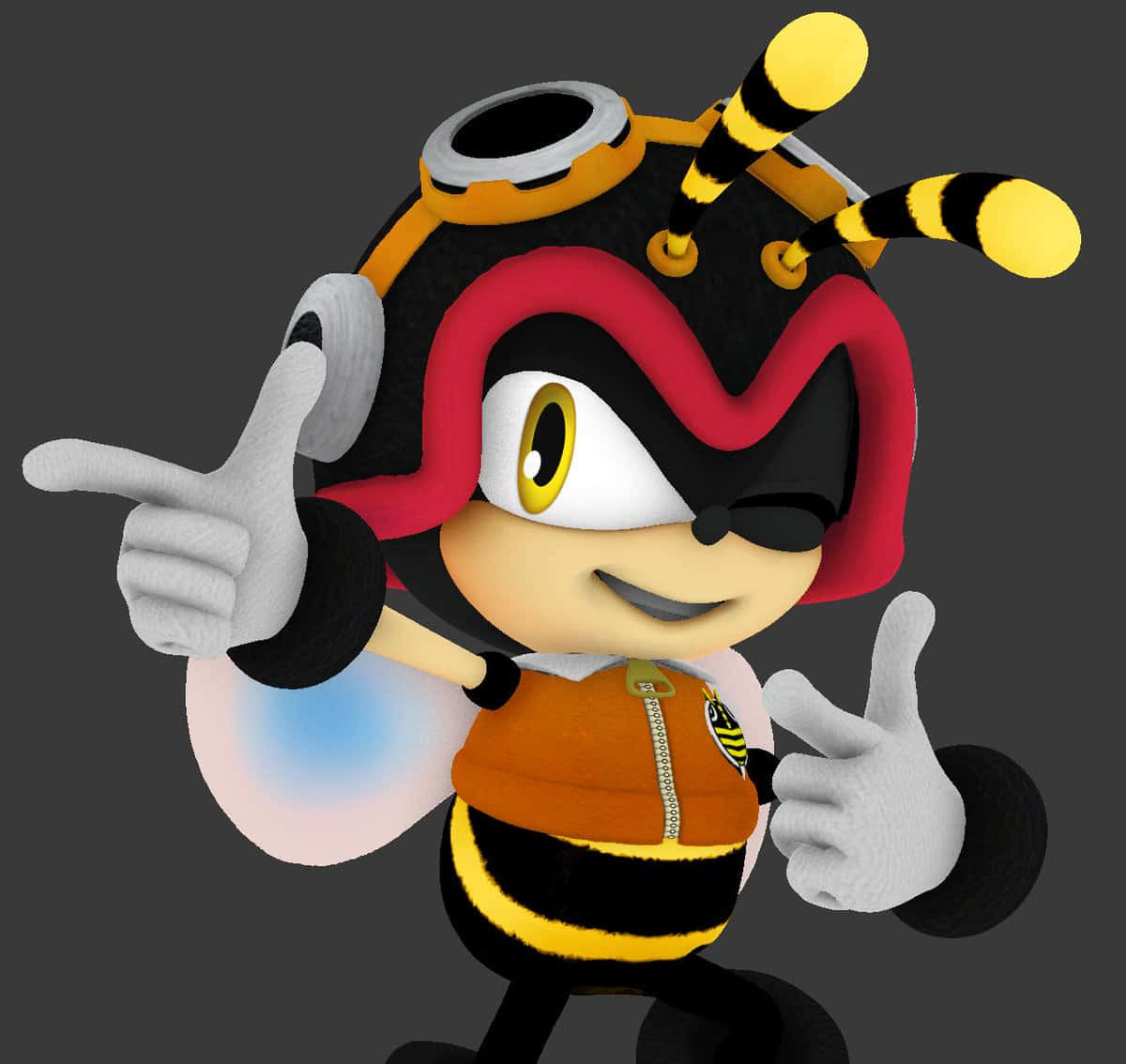 Charmy Bee - The Energetic And Adorable Sidekick Wallpaper