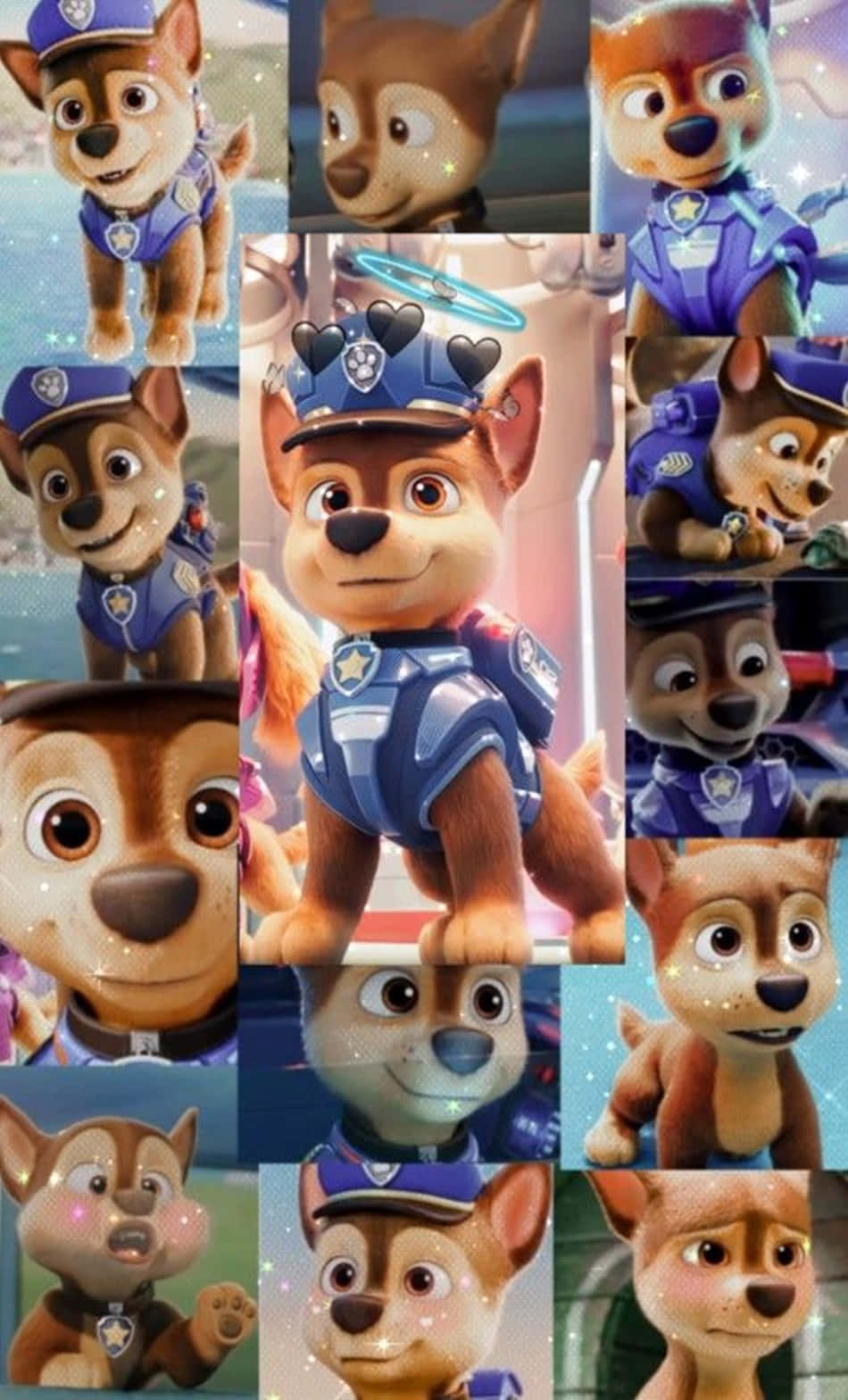 Chase From Paw Patrol Is Always Ready To Help! Wallpaper