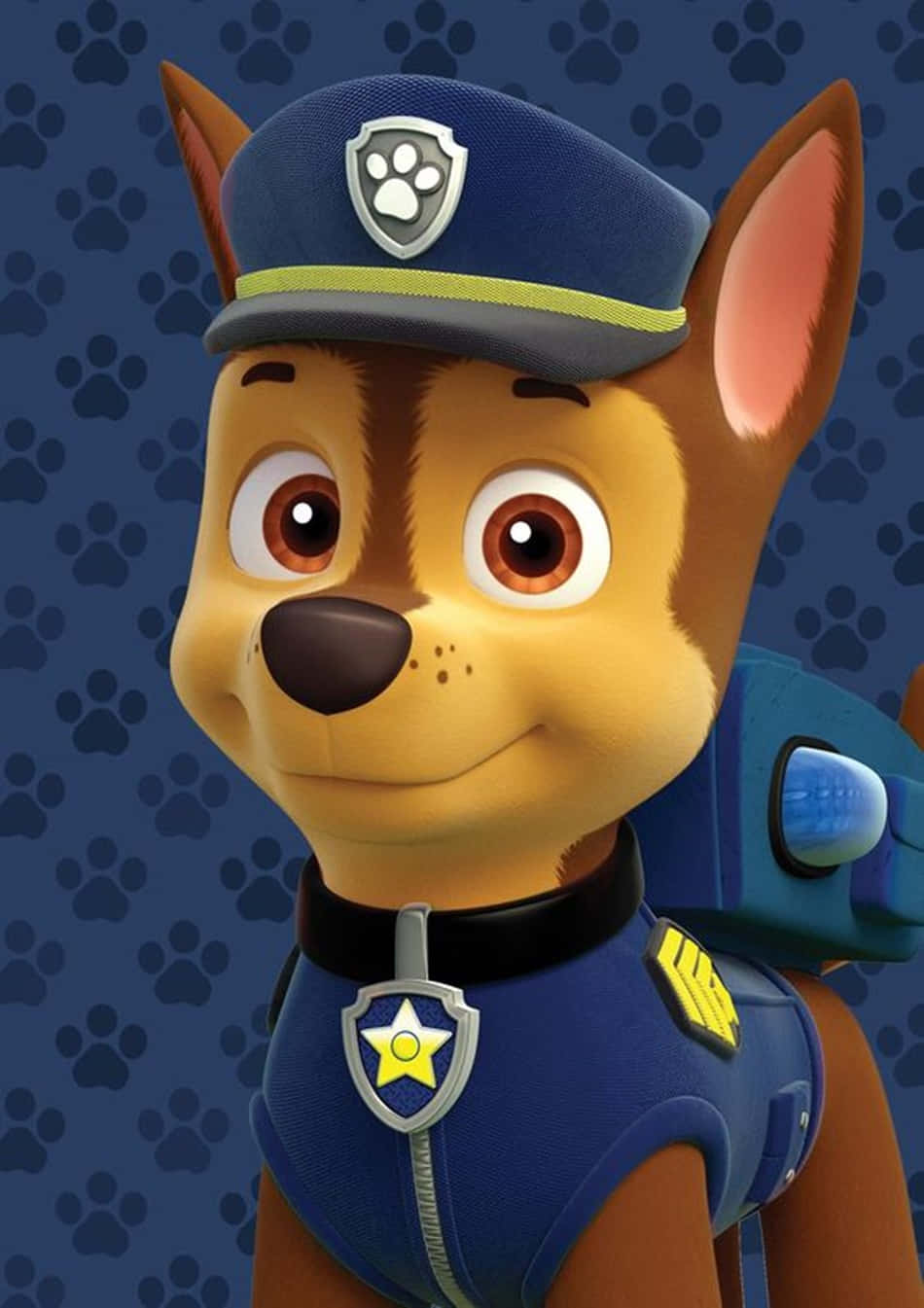 Chase From Paw Patrol Is Ready For Adventure! Wallpaper