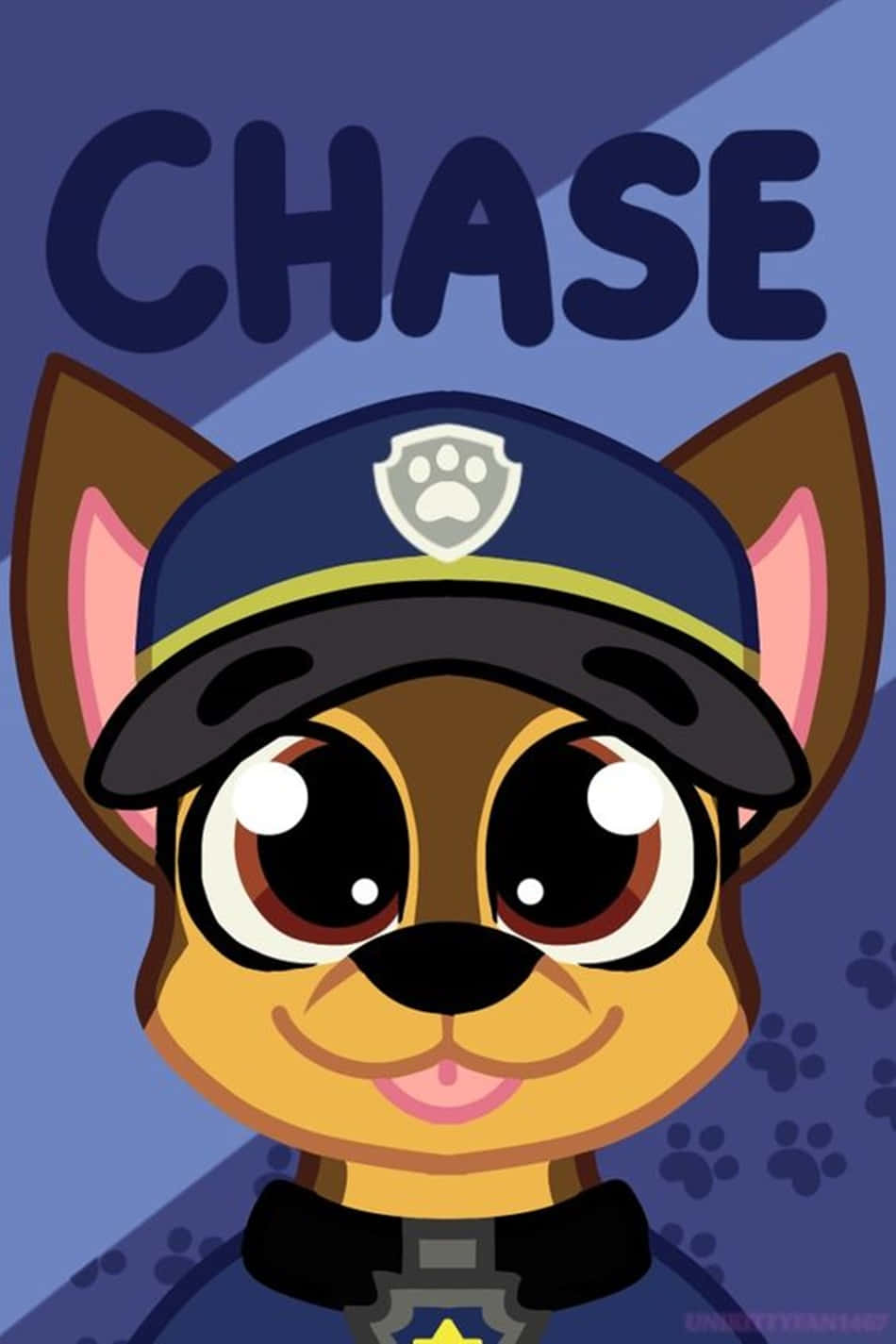 Chase From Paw Patrol Is Ready For Adventure Wallpaper