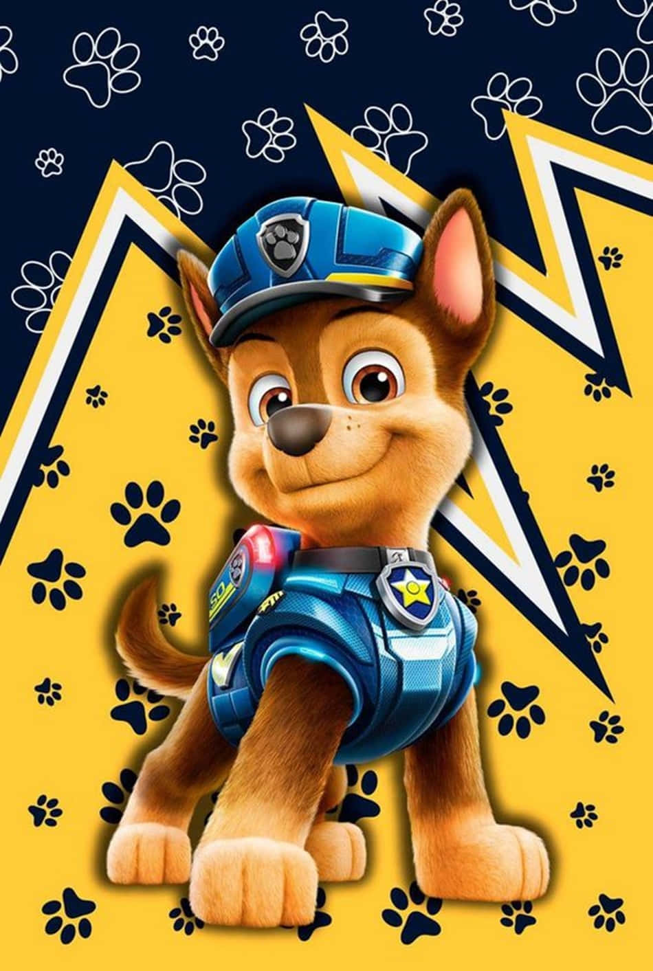 Chase The Dalmatian Pup From Paw Patrol Is Ready For Action! Wallpaper