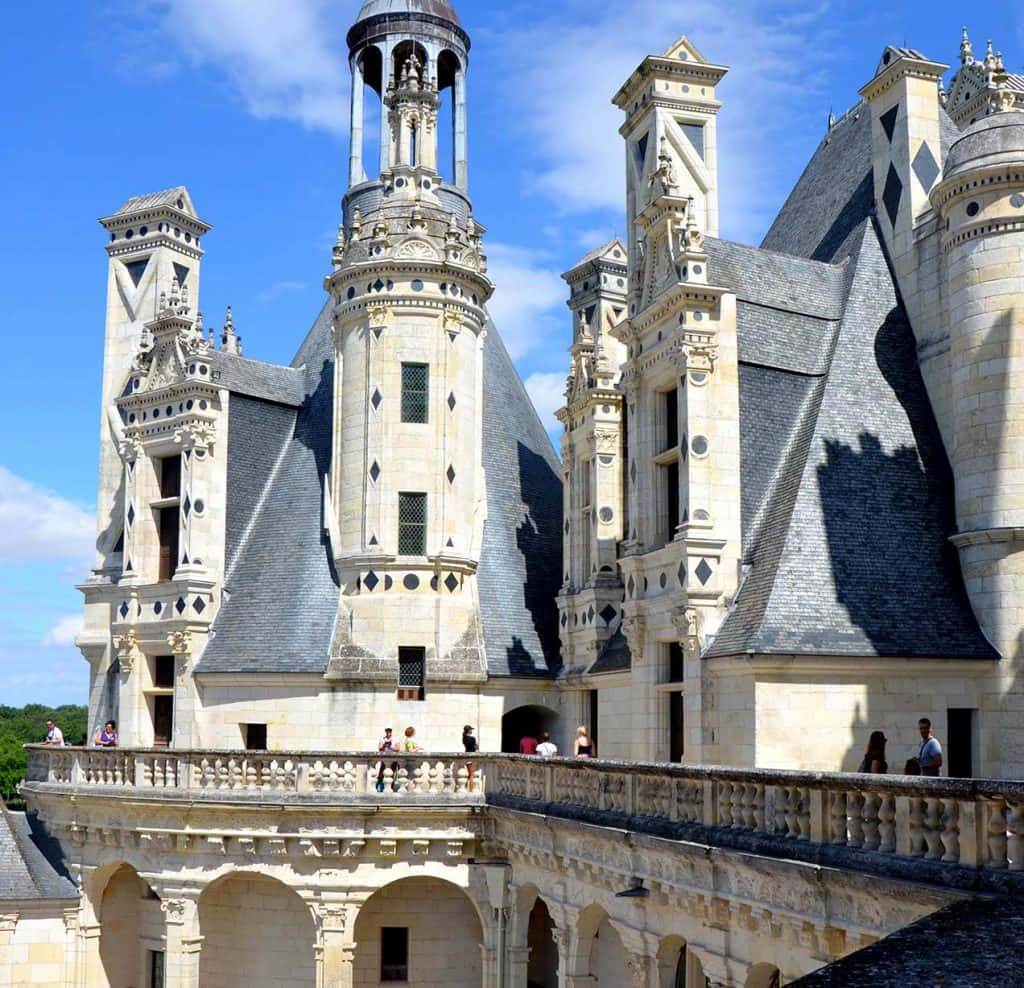 Chateau De Chambord Renaissance Architecture Style Wallpaper