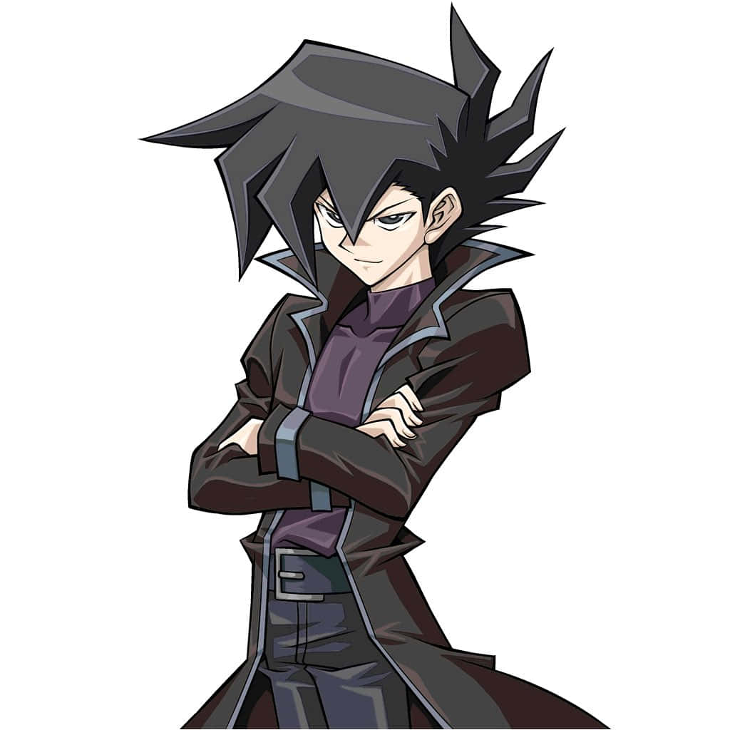 Chazz Princeton Posing Confidently In His Duelist Attire Wallpaper