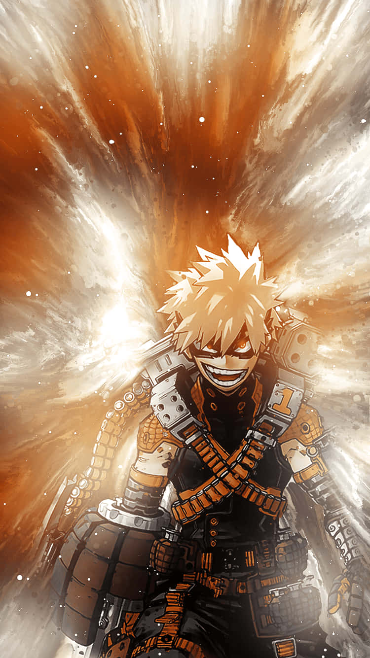 Check Out The Bakugo Phone Wallpaper