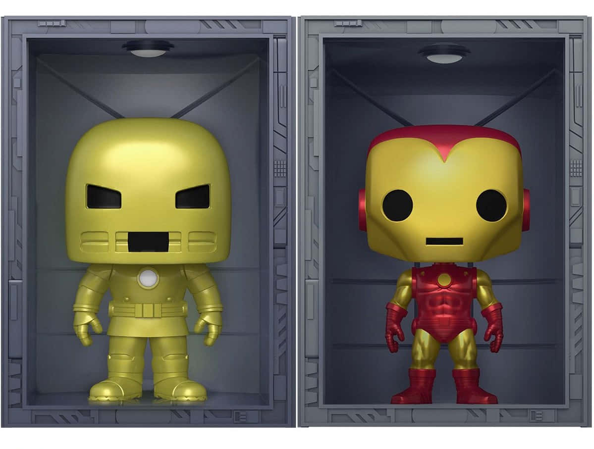 Check Out These Awesome Iron Man Pop Figures! Wallpaper