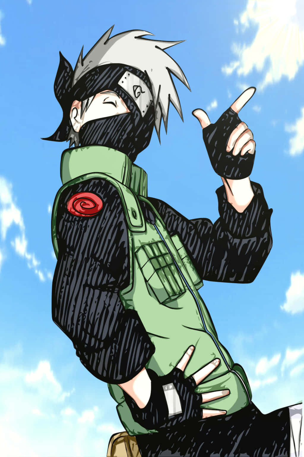 Check Out This Adorable Version Of Kakashi! Wallpaper