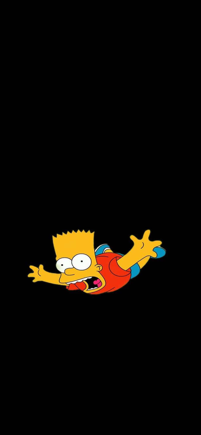 Cheeky Bart Wallpaper