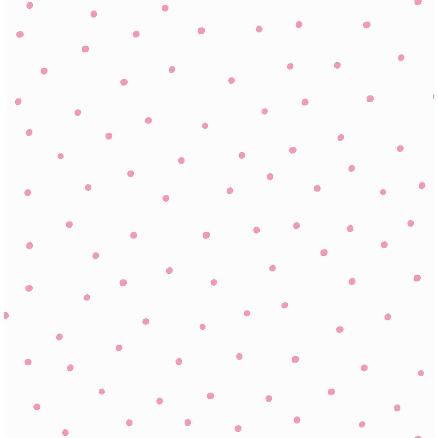 Cheerful Ambiance With Pink Polka Dot Wallpapers Wallpaper