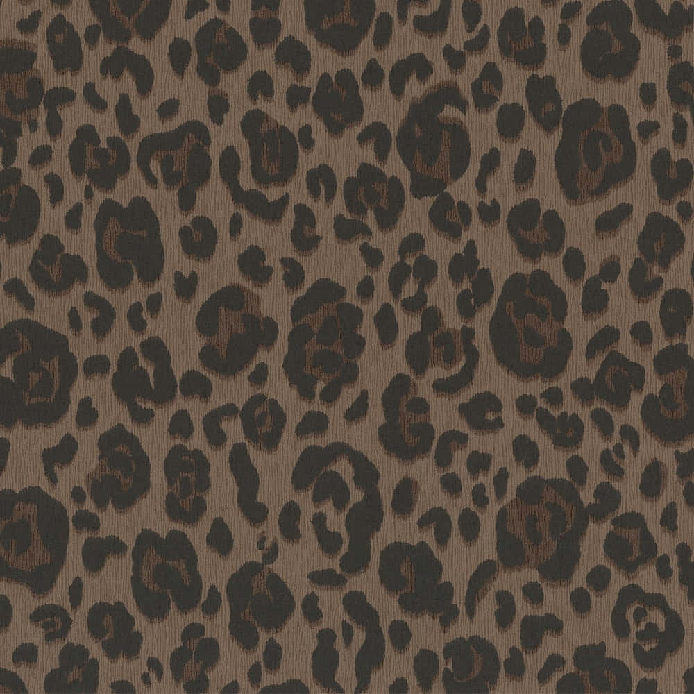 Cheetah Print Fabric Texture Wallpaper