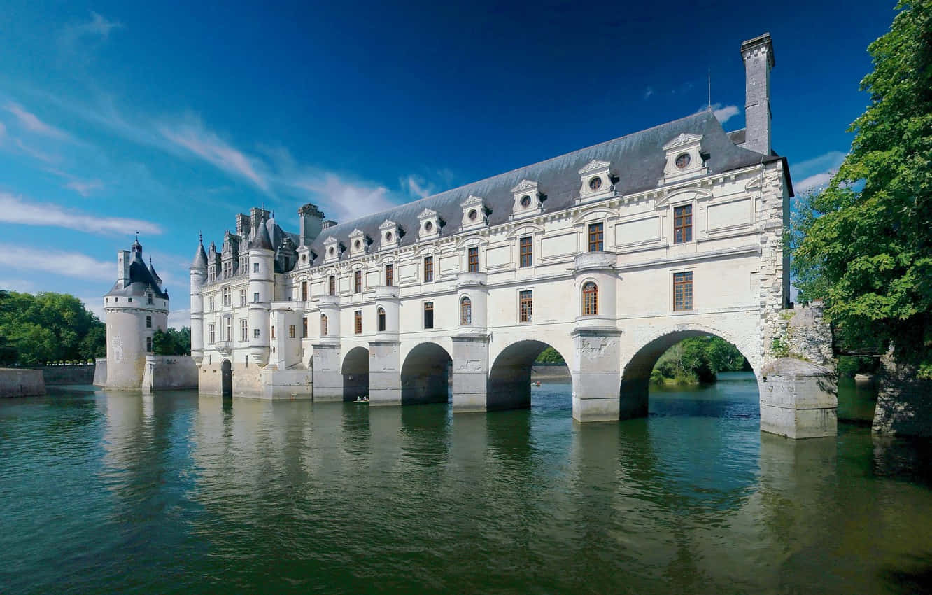 Chenonceau Rippled River Wallpaper