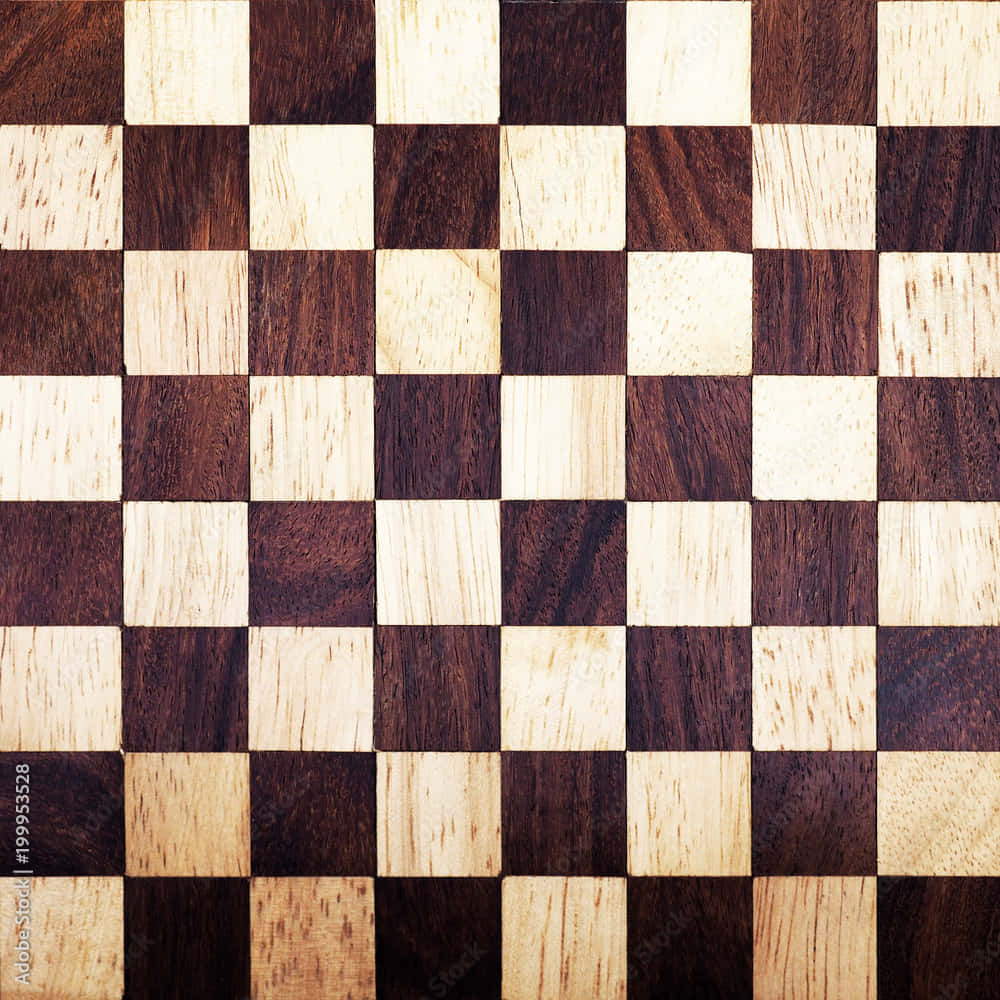 Chessboard Ready For The Next Move Wallpaper