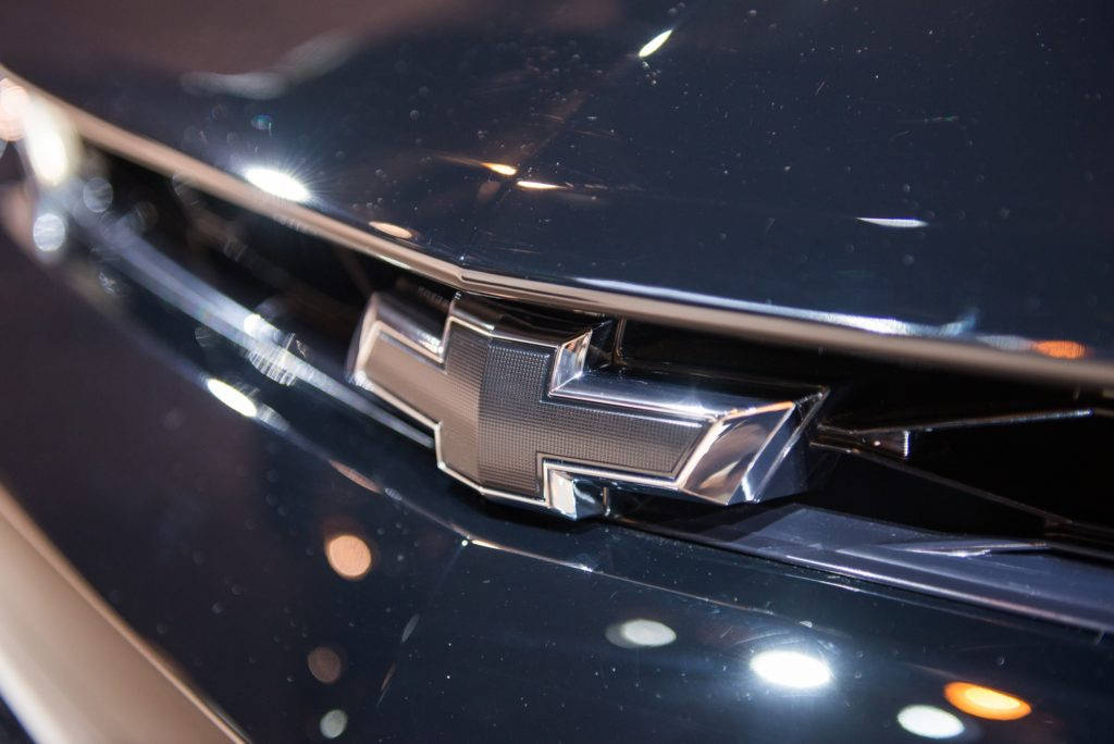 Chevrolet Logo Close Up Wallpaper