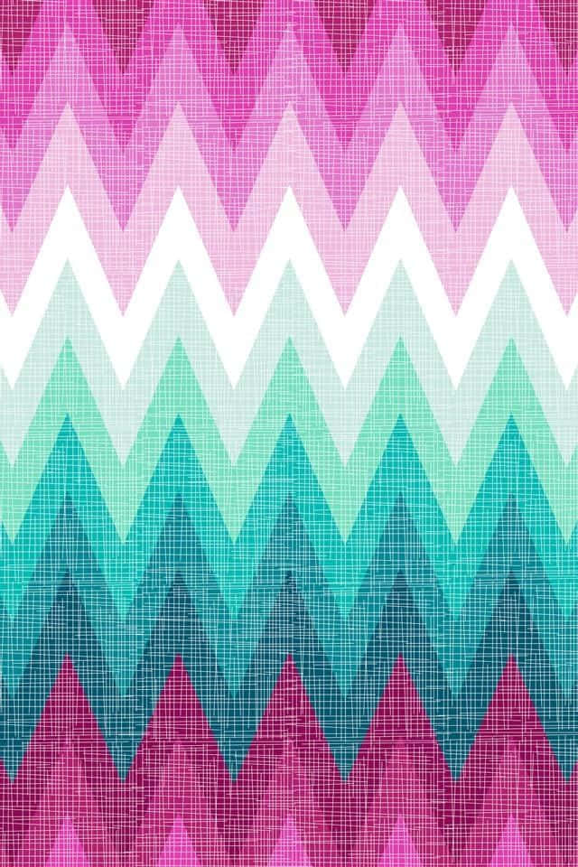 Chevron Iphone: The Perfect Combination Of Style And Technology Wallpaper