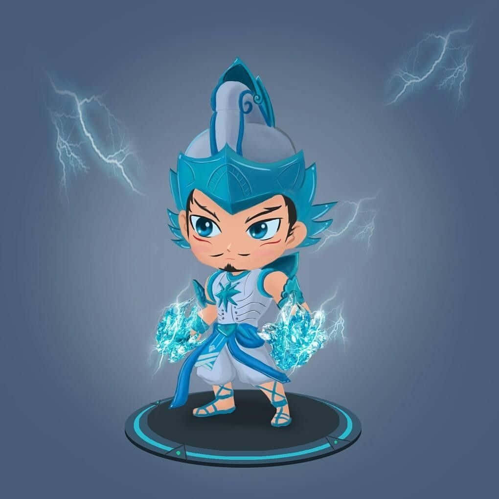 Chibi Gatotkaca Thunder Warrior Wallpaper