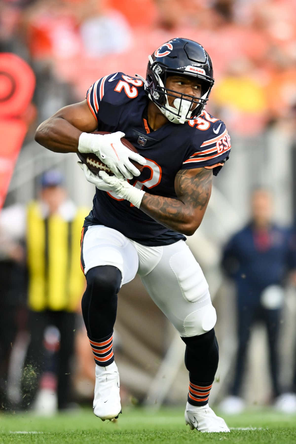 Chicago Bears Running Back Action Wallpaper