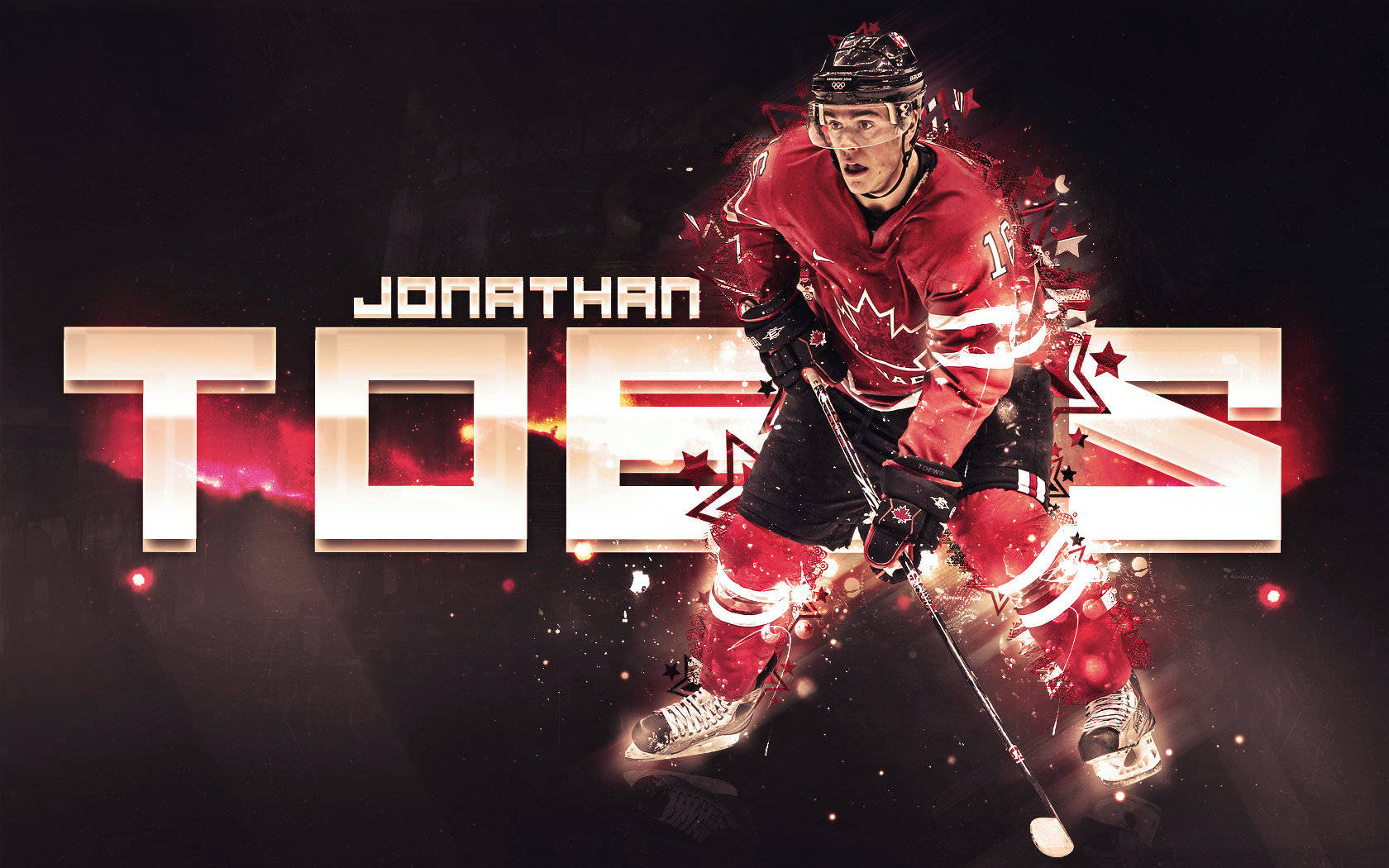 Chicago Blackhawks Captain Jonathan Toews Wallpaper