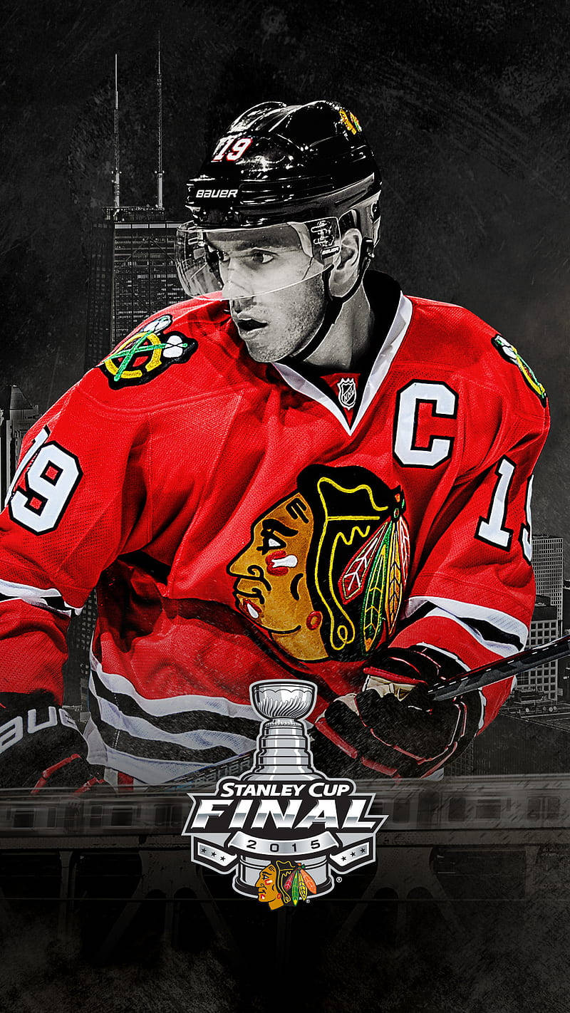 Chicago Blackhawks Captain Jonathan Toews Wallpaper