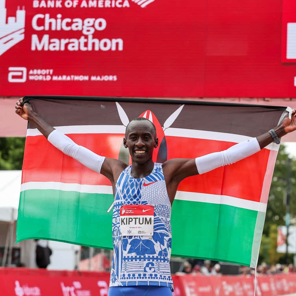 Chicago Marathon Victory Celebration Wallpaper