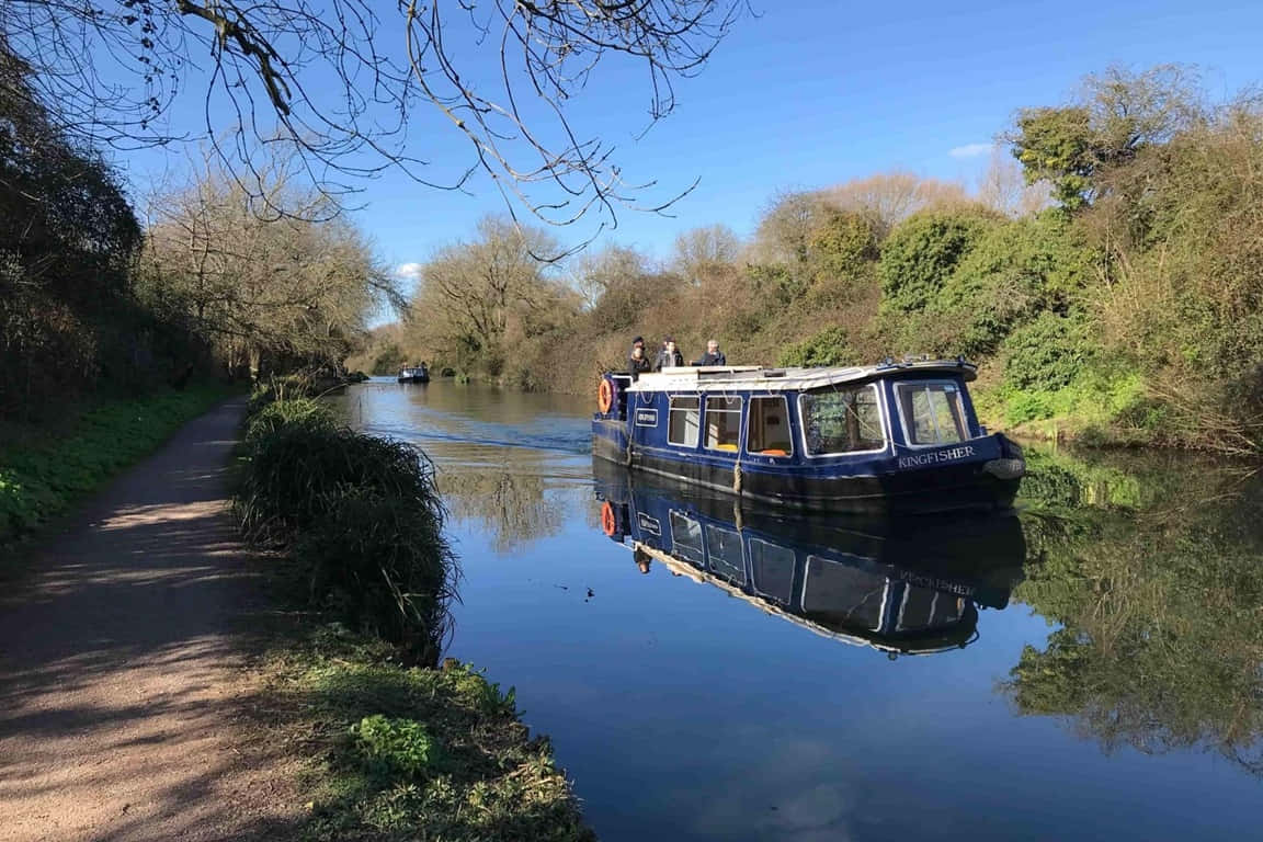 Chichester Canal Boat Cruise Wallpaper