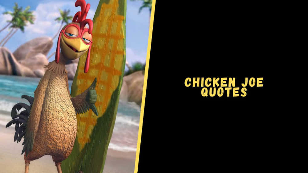 Chicken Joe Beachside Pose Wallpaper