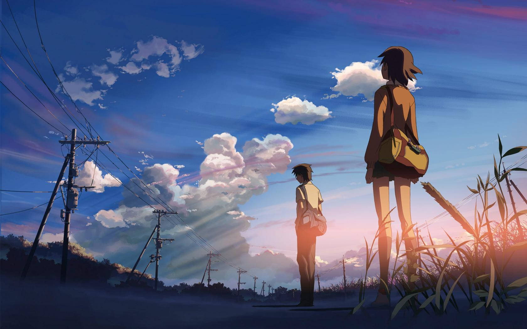 Chill Anime 5 Centimeters Per Second Wallpaper