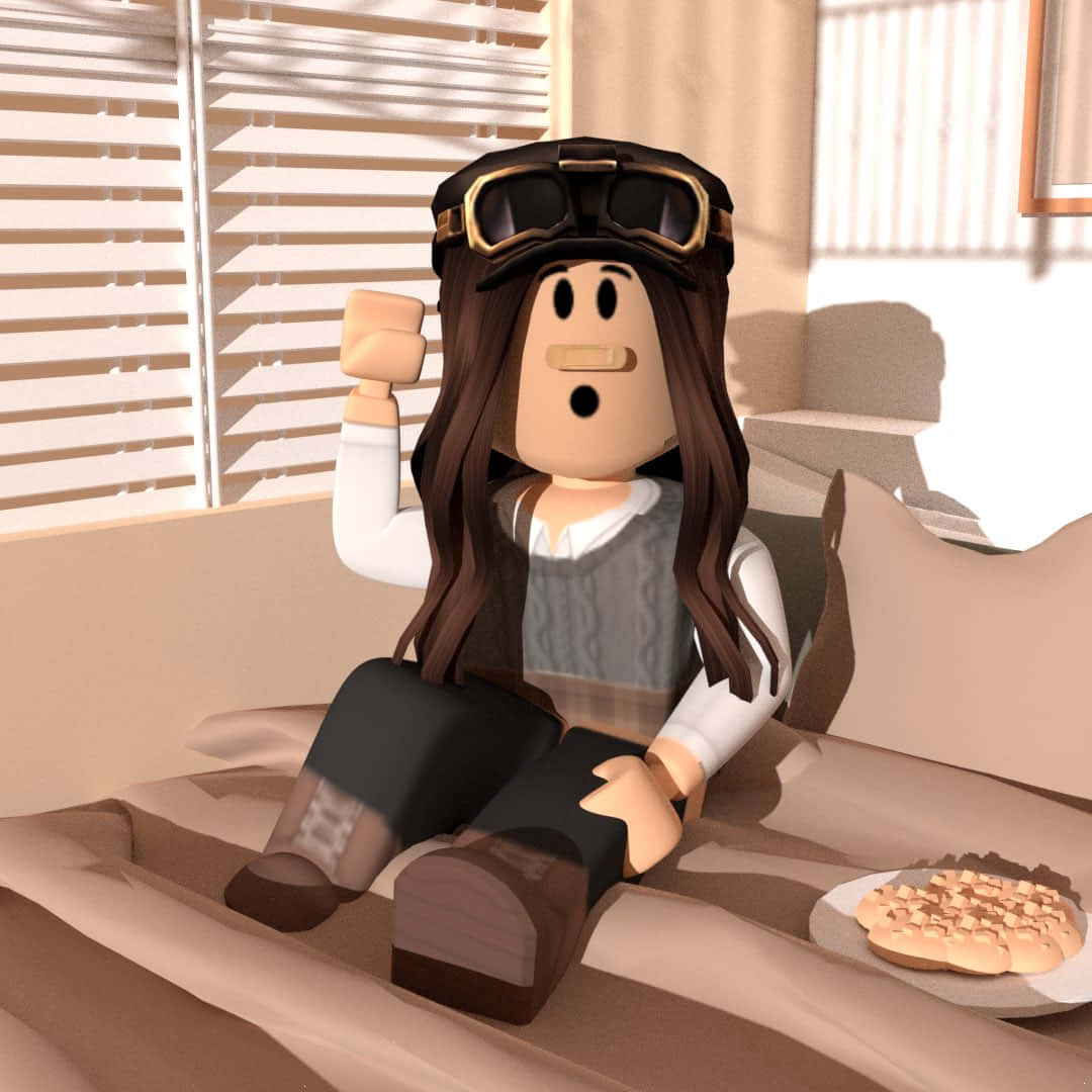 Chilling Roblox Pfp Wallpaper