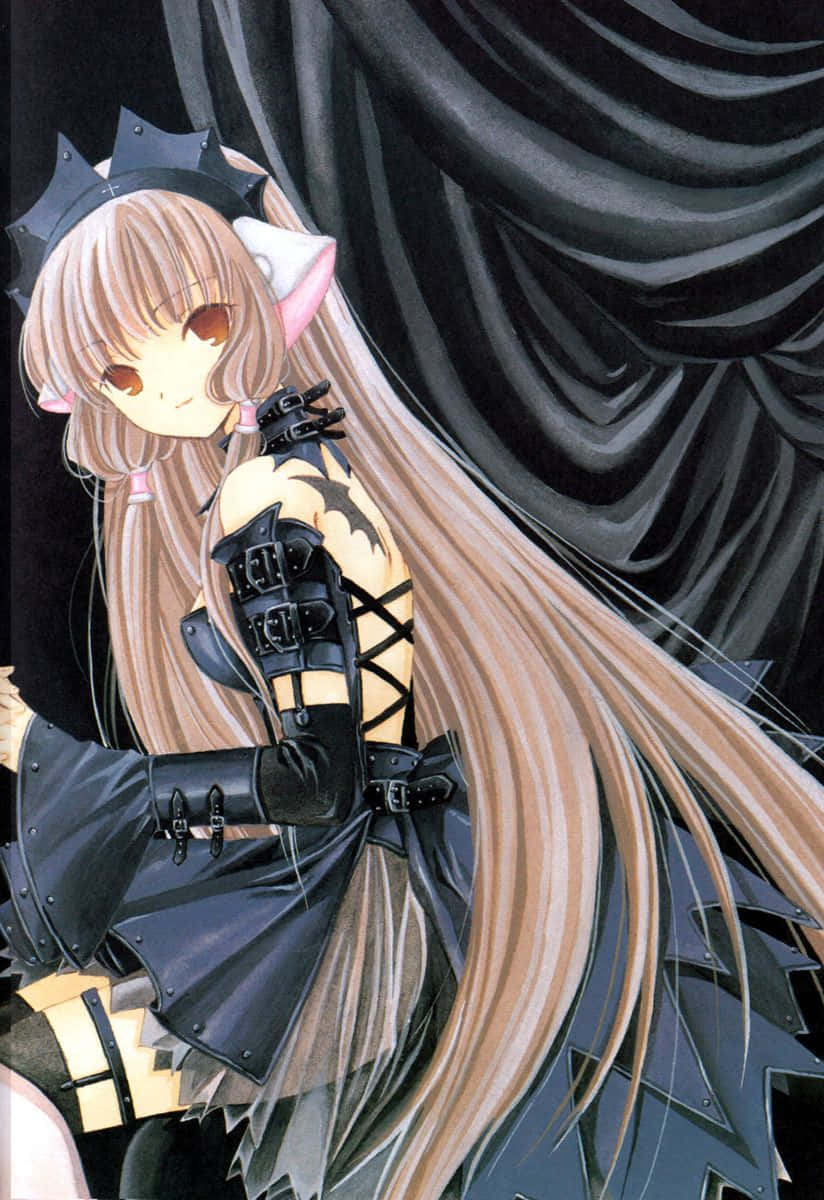 Chobits Freya Gothic Lolita Artwork Wallpaper