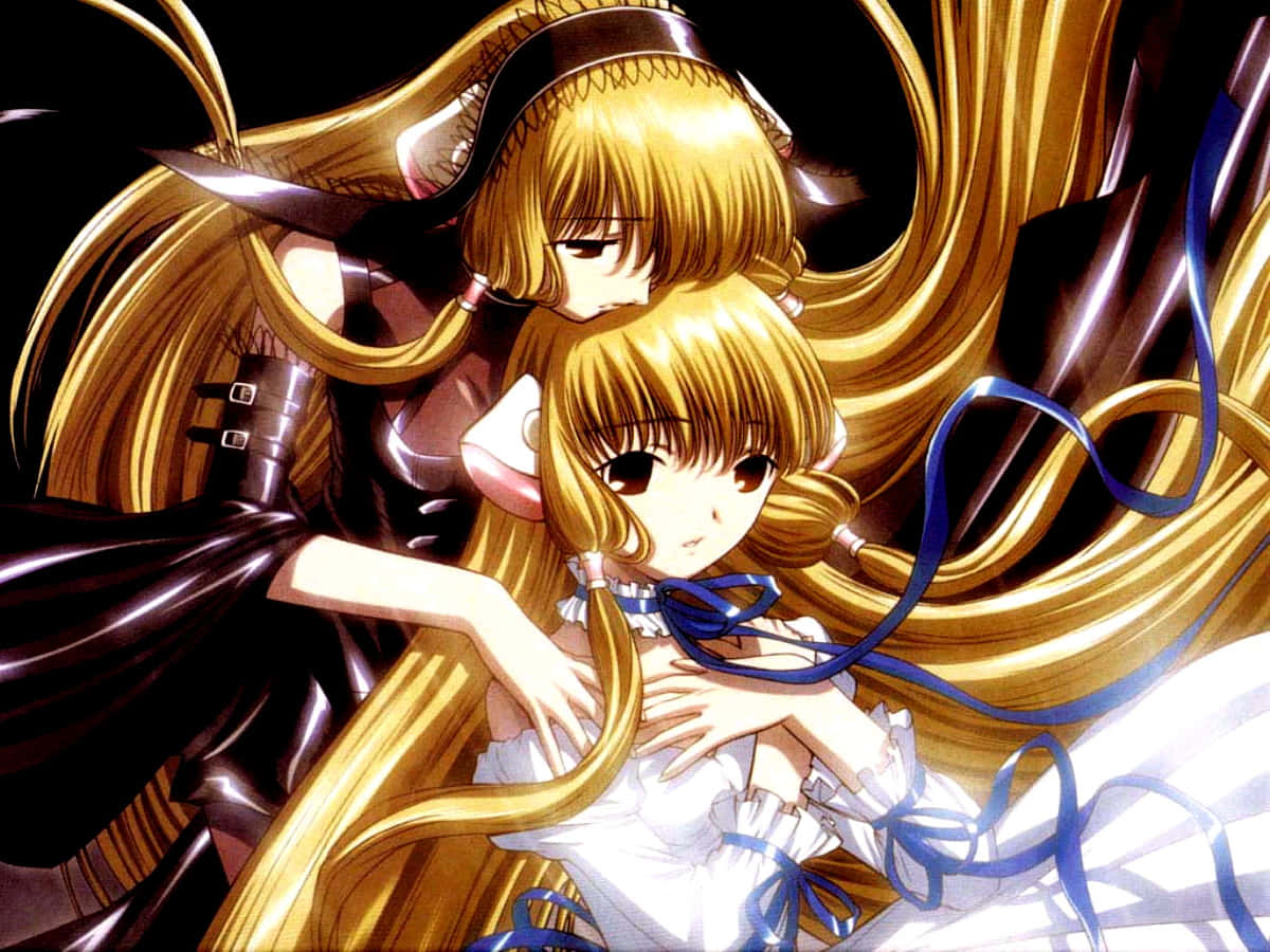 Chobits Freyaand Chii Anime Artwork Wallpaper