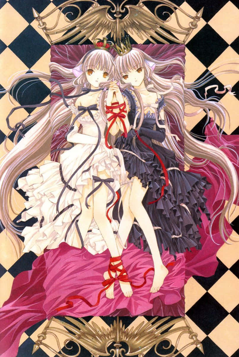 Chobits Freyaand Chii Artwork Wallpaper