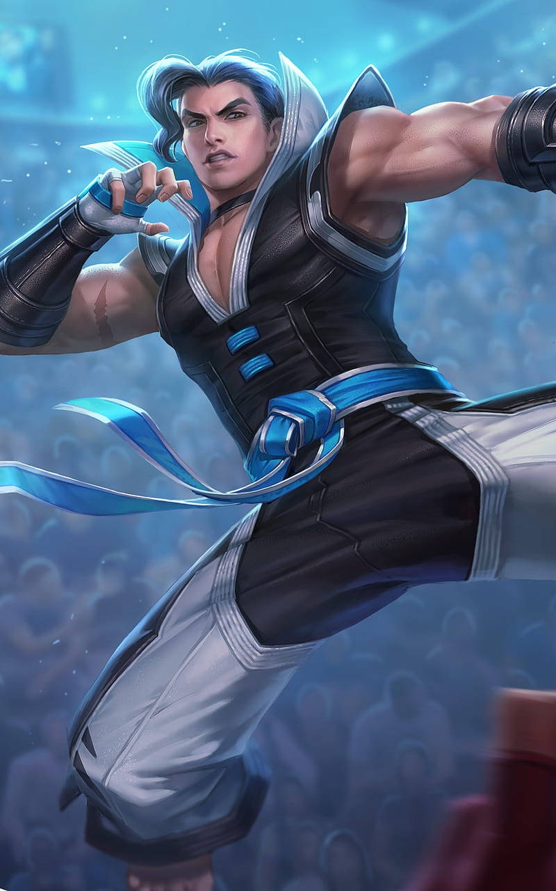 Chou Mobile Legend Furious Tiger Skin Wallpaper