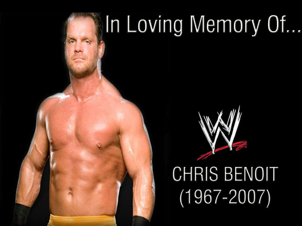 Chris Benoit Memorial Digital Art Wallpaper