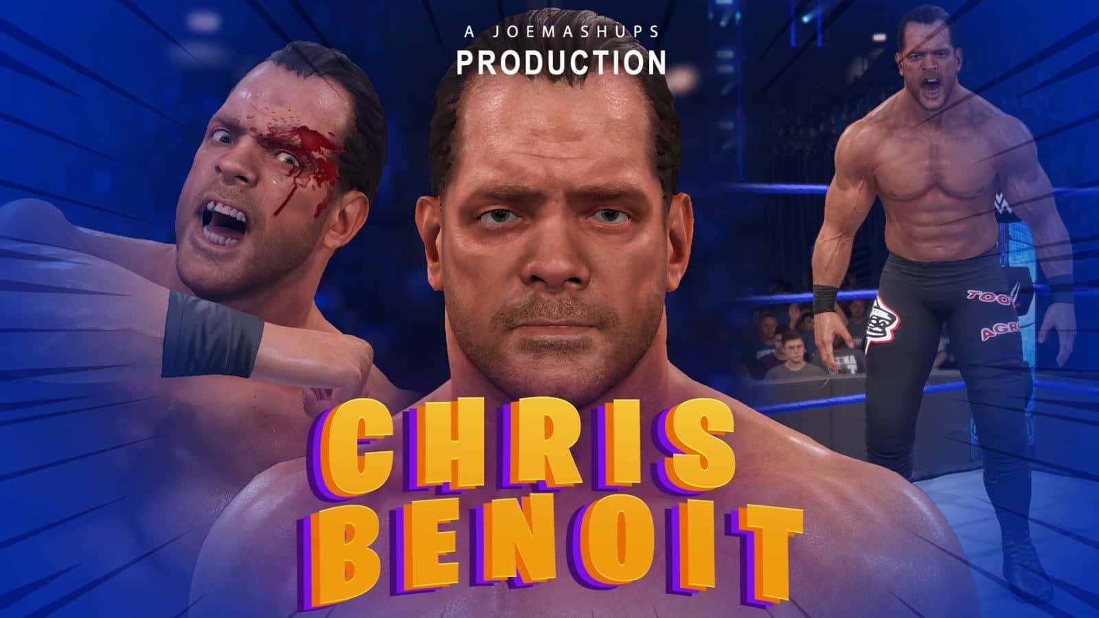 Chris Benoit Poster Design Wallpaper