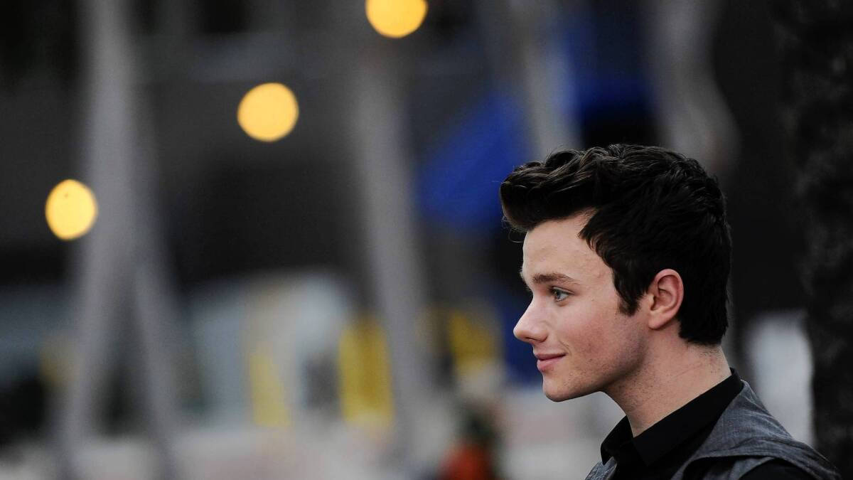 Chris Colfer Award Winning Actor Wallpaper