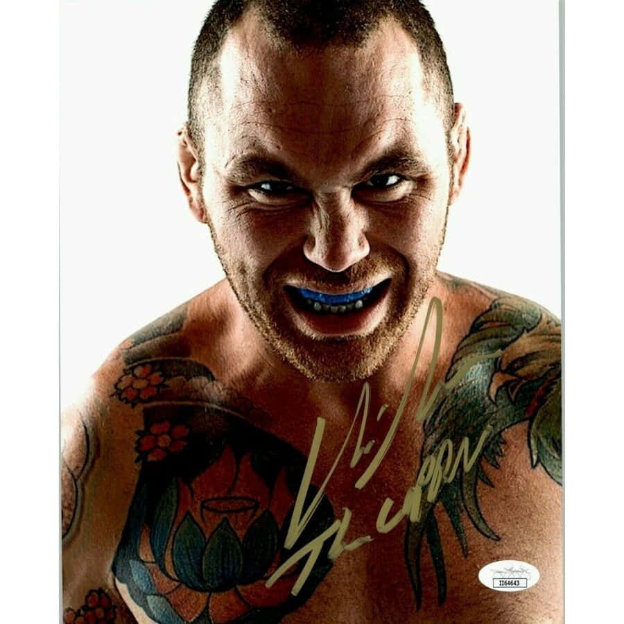 Chris Leben Signed Portrait Photograph Wallpaper