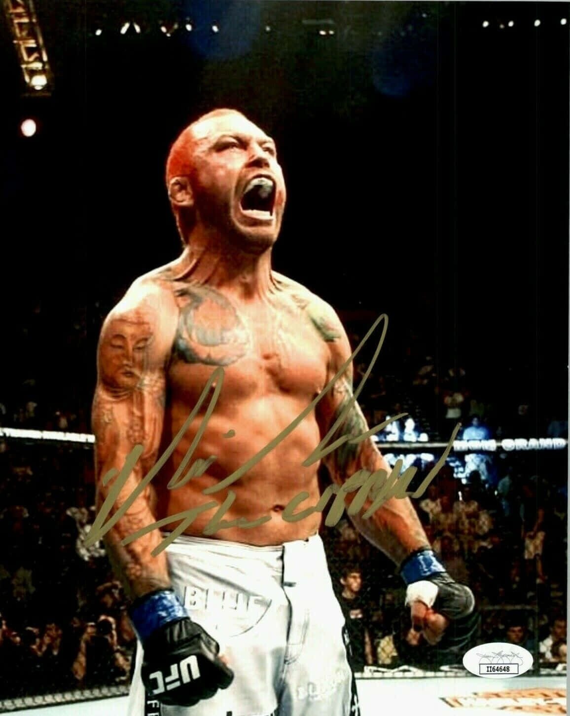 Chris Leben Signed Poster Wallpaper