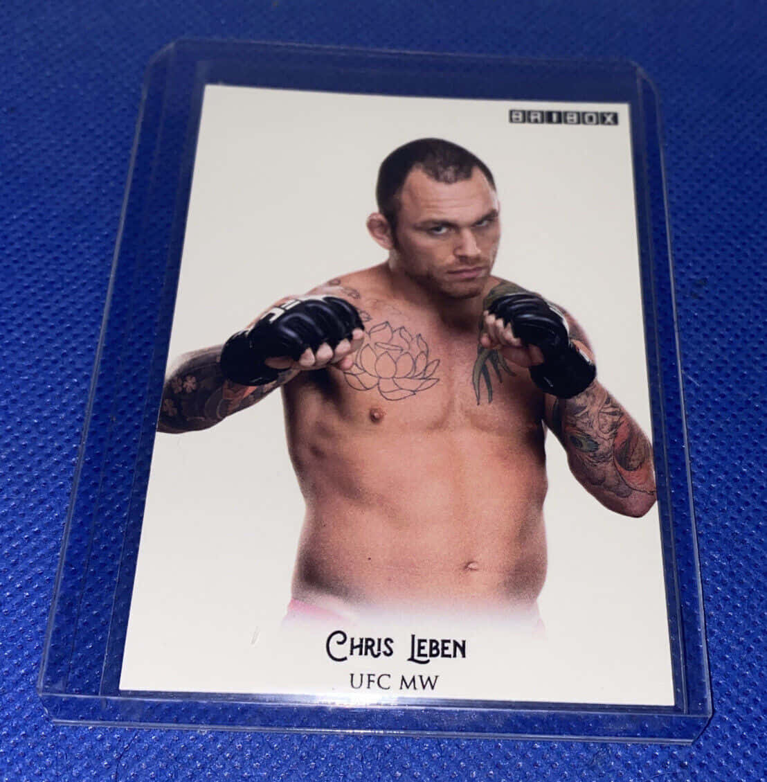 Chris Leben Ufc Trading Card Wallpaper