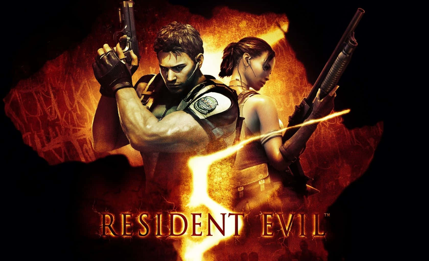 Chris Redfield And Sheva Alomar, Resident Evil 5 Characters Wallpaper