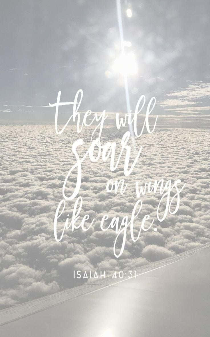 Christian Quotes Sea Of Clouds Wallpaper