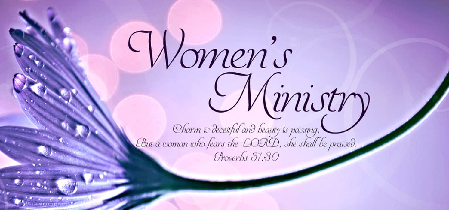 Christian Womens Ministry Banner Wallpaper