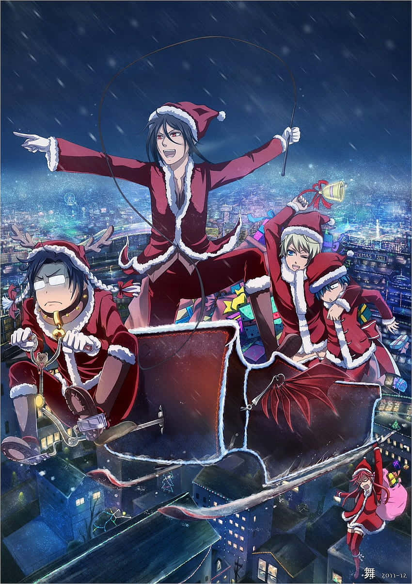 Christmas Anime Pfp Of Black Butler Wallpaper