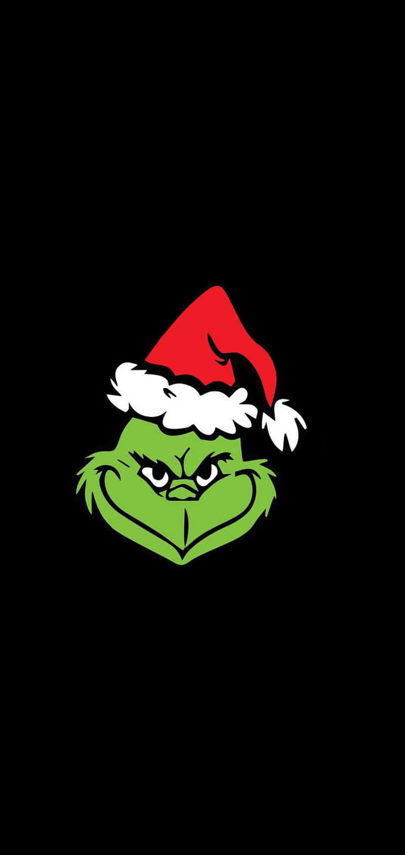 Christmas Grinch Portrait Wallpaper