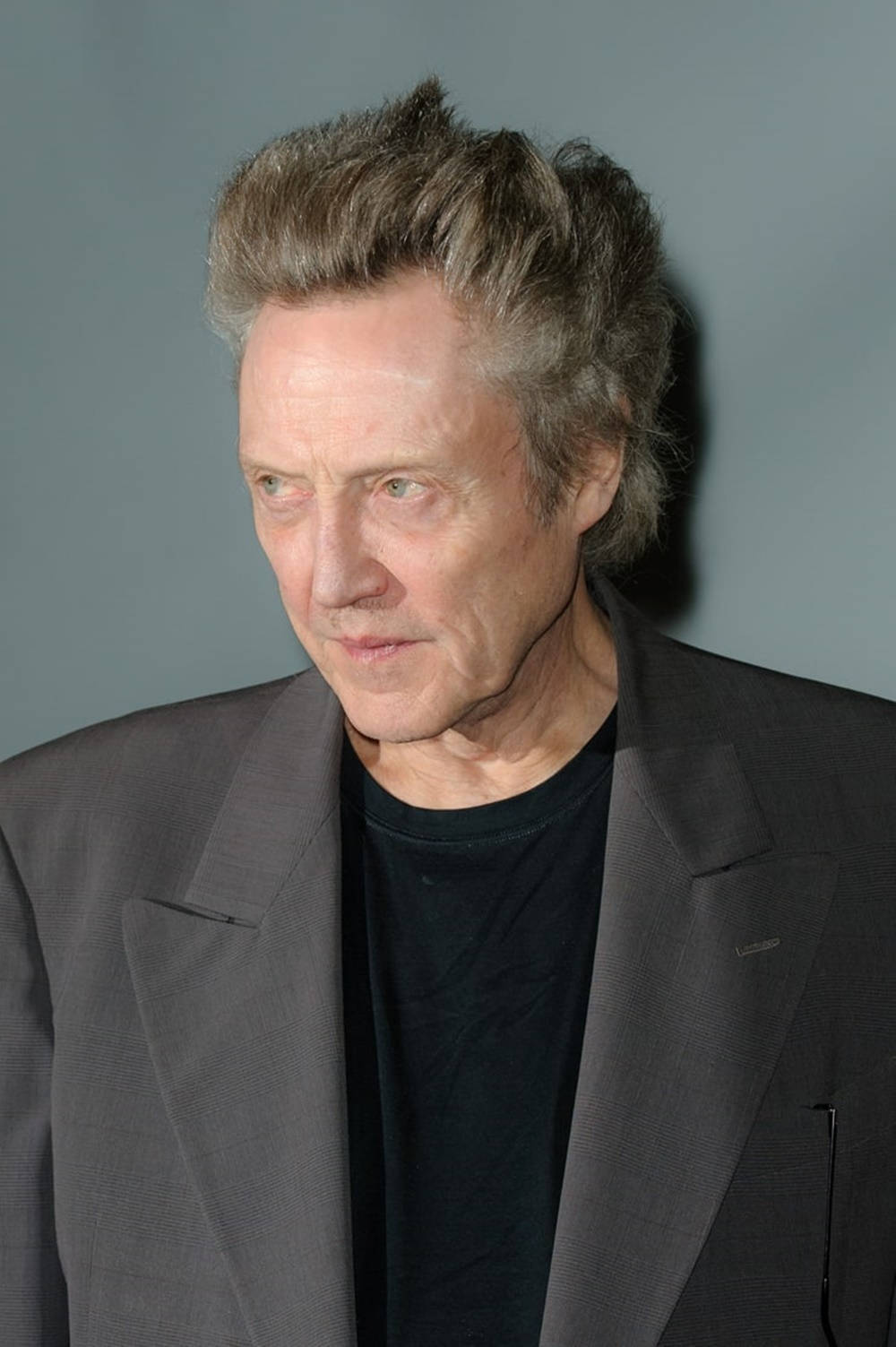 Christopher Walken Wearing Grey Coat Wallpaper