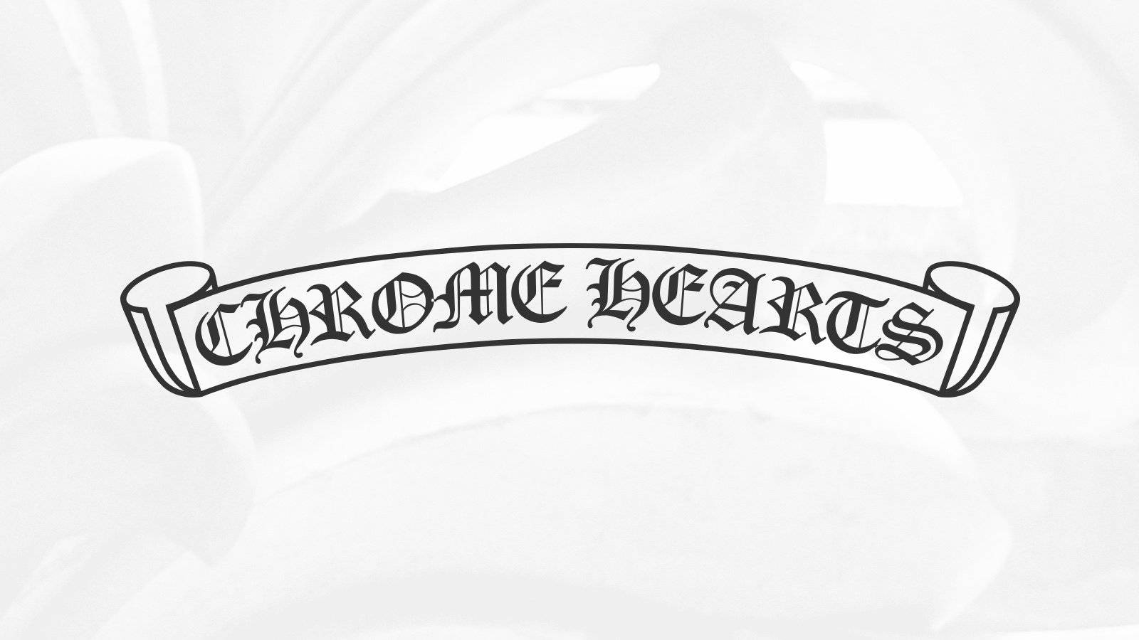 Chrome Hearts Text Logo Wallpaper