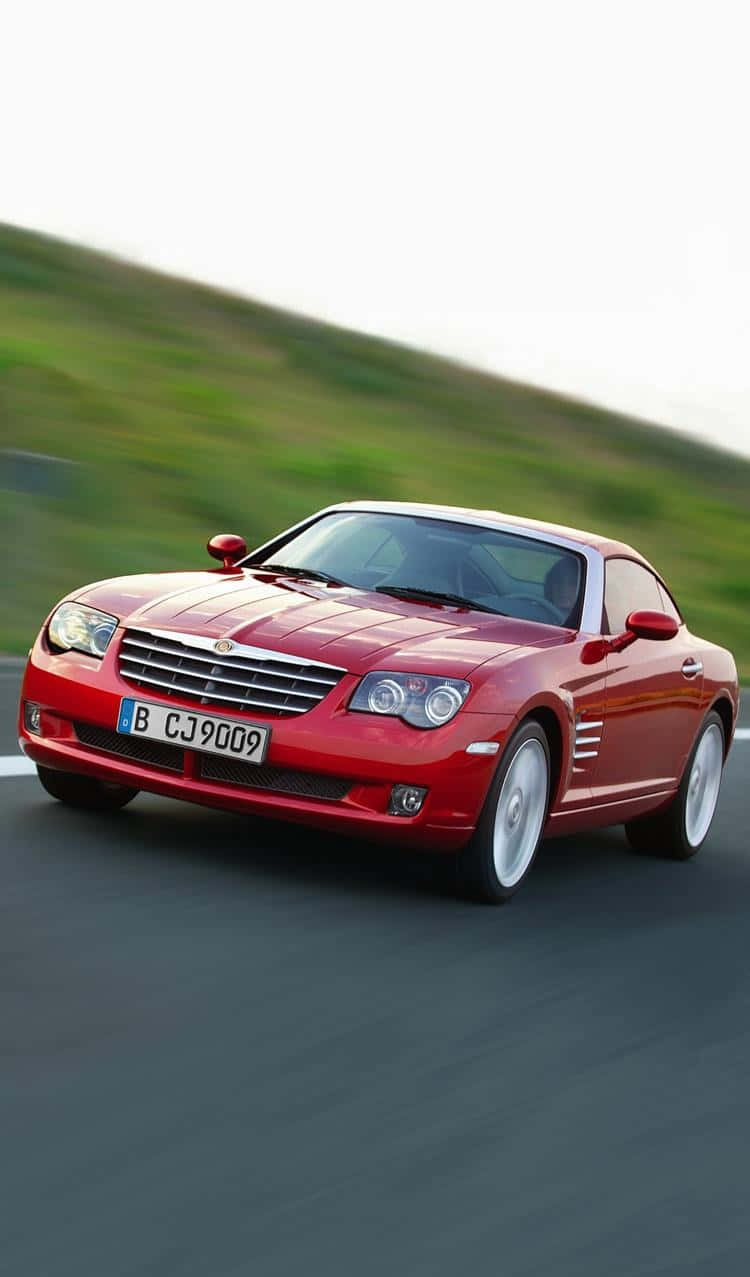 Chrysler Crossfire On The Road Wallpaper